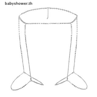 Shower สายโซ่คล้องเอว ประดับพลอยเทียม เซ็กซี่ ของขวัญ สําหรับร่างกาย หน้าท้อง