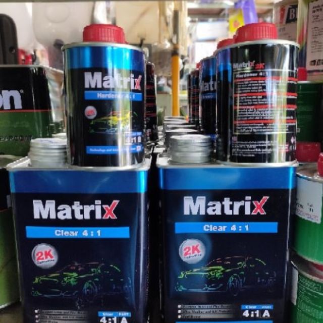 แลคเกอร์ 2K TOA Matrix 4:1 ขนาด 1 ลิตร | Shopee Thailand