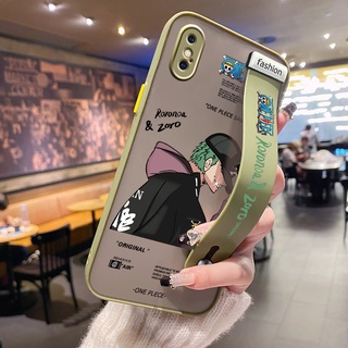 เคสโทรศัพท์มือถือ ซิลิโคนนิ่ม บาง กันกระแทก พร้อมสายรัดข้อมือ แฟชั่น สําหรับ iPhone X Xr Xs Max