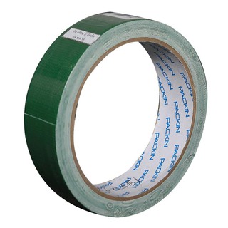 Adhesive tape PACK IN 24MMX10Y GREEN CLOTH TAPE Stationary equipment Home use เทปกาว อุปกรณ์ เทปผ้า PACK IN 24 MMX10Y เข