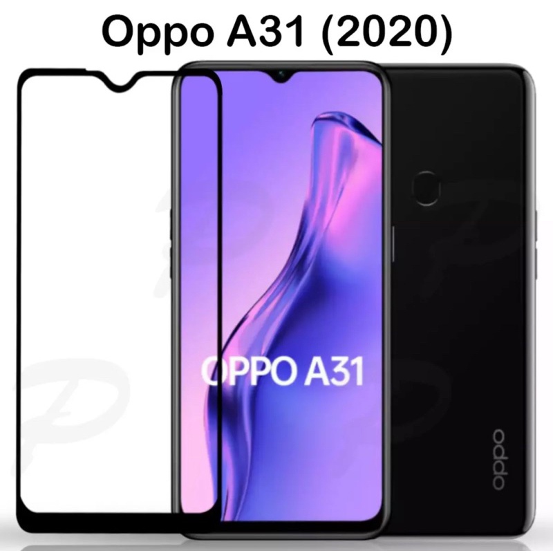 oppo-a31-ฟิล์มกระจกนิรภัย-oppo-a31-2020-ฟิล์มกระจกเต็มจอoppo-a31-ฟิล์มขอบดำ-ฟิล์มกันกระแทก-ฟิล์มกันรอย-คุณภาพดี-ติดง่าย