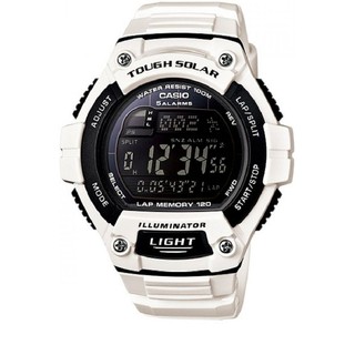 Casio Standard  นาฬิกาข้อมือผู้ชาย สายเรซิน รุ่น W-S220C-7BVDF - สีขาว