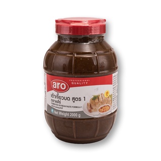 เต้าเจี้ยวบด ตราเอโร่ สูตร1 ขนาด 2000 กรัม 2KG ARO SOYBEAN PASTE