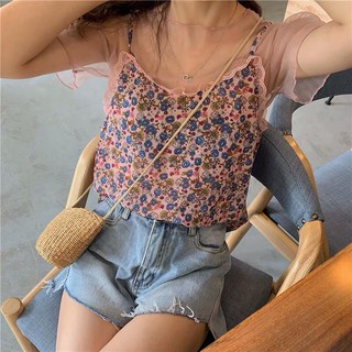 ช้อปฟรี !! 100.- โค้ด BASQ เมื่อสั่งช้อปครั้งแรกครบ 250.- ตาข่ายดอกไม้ เสื้อชิคๆรับ Summerนี้