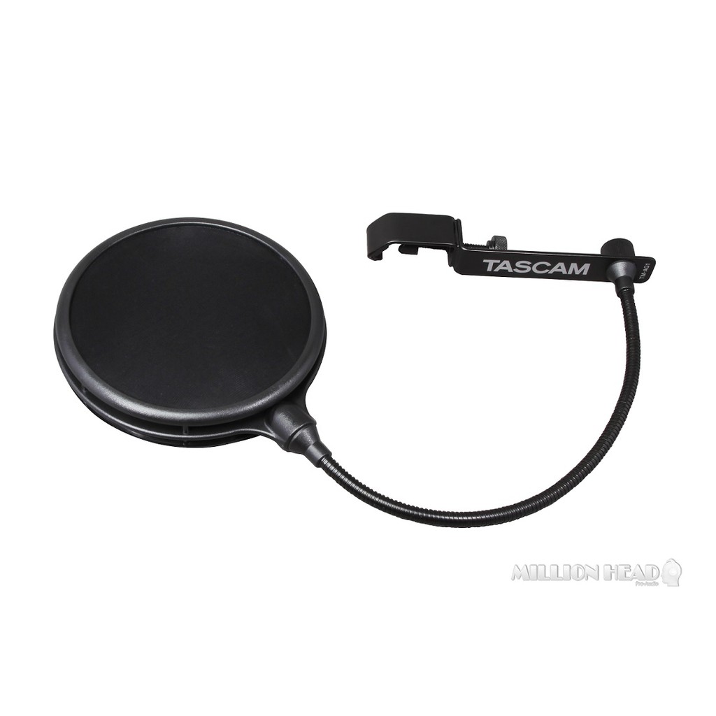 ราคาและรีวิวTASCAM : TM-AG1 (แผ่นกรองลม Pop Filter วัสดุเป็นไนลอนแบบคู่ 2 ชั้น ทำให้การบันทึกเสียงของคุณ สะอาด คมชัดมมากยิ่งขึ้น)