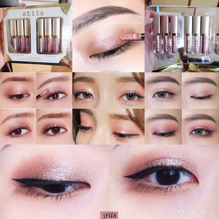 ทาตา-stila-สวยมากกก-สีแน่นชัด-เนื้อทาง่าย-ไม่เหนียว-แพคเกจสีทองหรูหราสุดๆ