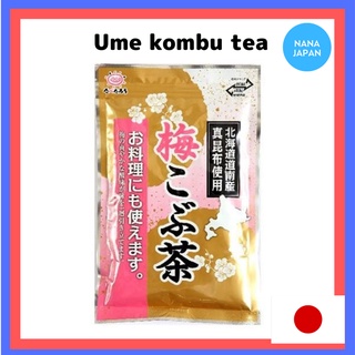 【ส่งตรงจากญี่ปุ่น】Maejima Ume Kombu (Konbu) สาหร่ายเคลป์ (สาหร่ายญี่ปุ่น) ชาเม็ด 300 กรัม ผลิตในญี่ปุ่น