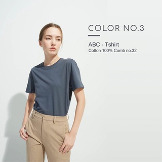 เสื้อยืด Cotton 100% คอกลม ( สีหมายเลข 3 )