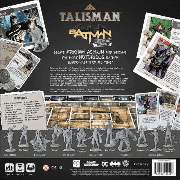 ของแท้-talisman-batman-super-villains-edition-board-game