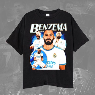 เสื้อยืด พิมพ์ลาย BENZEMA KARIM Madrid แฟชั่นสําหรับผู้ชาย และผู้หญิงS-5XL