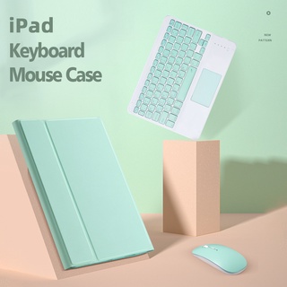 ภาพหน้าปกสินค้า【เคส iPad Pro 2020/2021  12.9นิ้ว】เคสแท็บเล็ต แบบฝาพับ สำหรับ IPAD CASE แป้นพิมพ์บลูทู ธ เมาส์บลูทู ธ ซึ่งคุณอาจชอบสินค้านี้