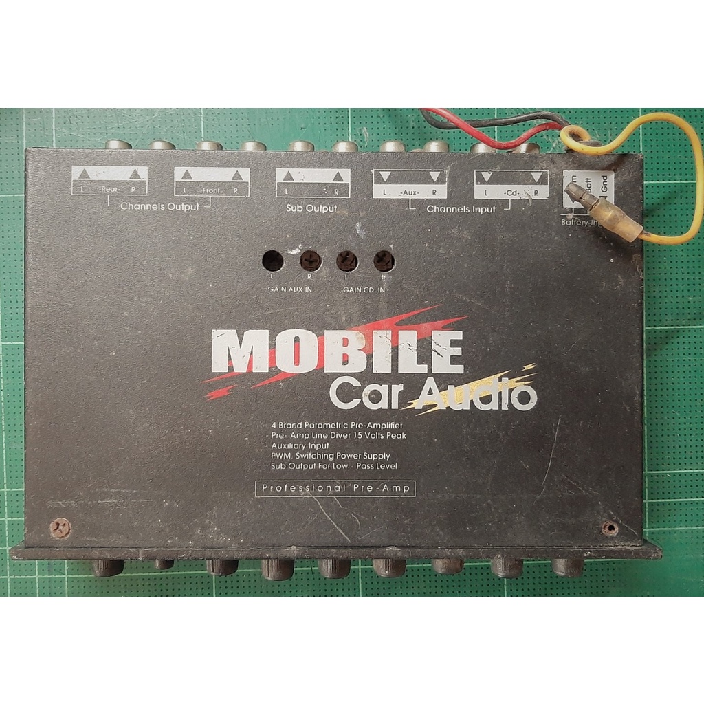 preamp car audio pioneer 4 brand สำหรับช่าง Shopee Thailand