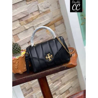 (แท้ 💯%‼ Factory) Tory Burch Kira Small Top Handle Satchel