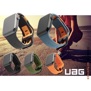 ภาพหน้าปกสินค้าA024 ส่งของจากประเทศไทย UAG Watch สายนาฬิกาข้อมือซิลิโคน สําหรับ S6/SE 1 2 3 4 5 ขนาด 38/40 มม. 42/44 มม ที่เกี่ยวข้อง