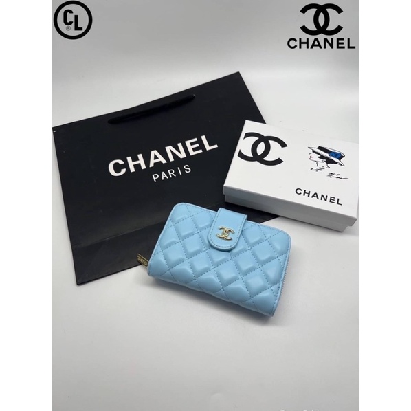 งานเข้าใหม่สวยๆจ้า-กระเป๋าสตางค์-chanel-หนังคาเวียร์