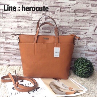 MNG Faux Leather Shopper Bag แท้Outlet