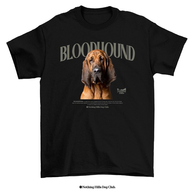 เสื้อยืดลาย-bloodhound-บลัดฮาวด์-classic-cotton-unisex-by-nothing-hills-ใหม่