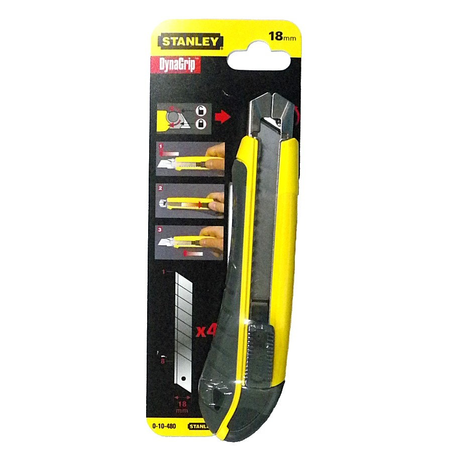 Stanley # 10-480 มีดคัทเตอร์ 18 มม. Quick Point® | Shopee Thailand