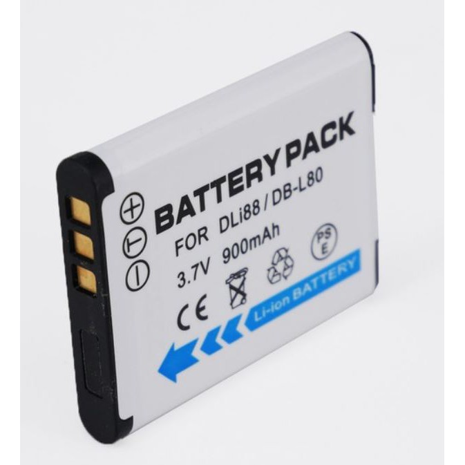 DB-L80 DB-L80A Batteria Caricatore USB Per Fotocamere digali Sanyo Pentax DMX-CG10 CG11 CG10 VPC-CG10BK VPC-X1200 Box-18 40C Box18  44