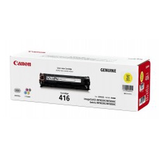 Canon Cartridge-416 Yตลับหมึกแท้ สีเหลือง MF8030/ MF8050CN/ MF8080CW/ LBP5050/ 5050N/ 8010cn/ 8080cw/ 8030cn