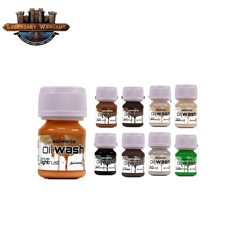 [พร้อมส่ง] SCALE 75 : SOILWORKS: OIL WASHES & THIINER สีน้ำมัน | Shopee ...
