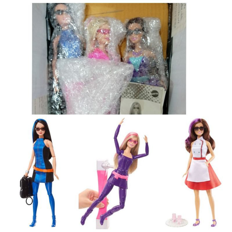 สภาพตั้งโชว์-barbie-spy-squad-ตุ๊กตา-บา-ร์บี้-สายลับ