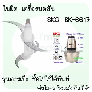 ภาพขนาดย่อของสินค้าใบมีด อะไหล่ เครื่องปั่นบดสับ SKG SK-6617 , SK-6617A , SK-6619