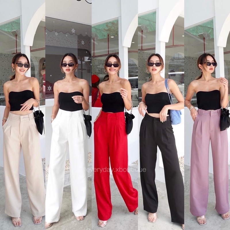 teddy-trousers-390ฟรีส่ง-มาเพิ่มแล้วค่ารุ่นที่ทุกคนรอคอย-พร้อมสีใหม่-สวยไม่ไหวแล้ววว-กับกางเกงรุ่นนี้ของร้านเรา