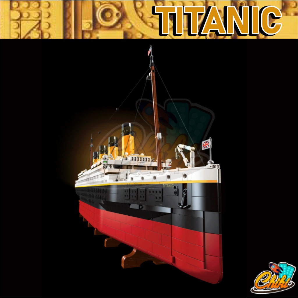 ชุดตัวต่อ-เรือไททานิคลำใหญ่-titanic-ยาว-135-เซนติเมตร-no-99023-no-1881-จำนวน-9-090-ชิ้น