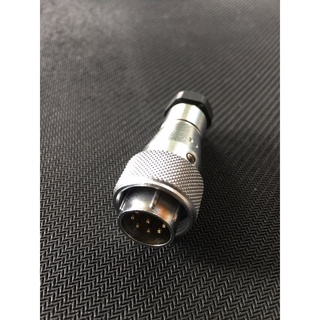 WF16 9pole #0.75sqmm 5A, cable OD.4.5-7mm circular connector IP65 WF16J9TA male poles