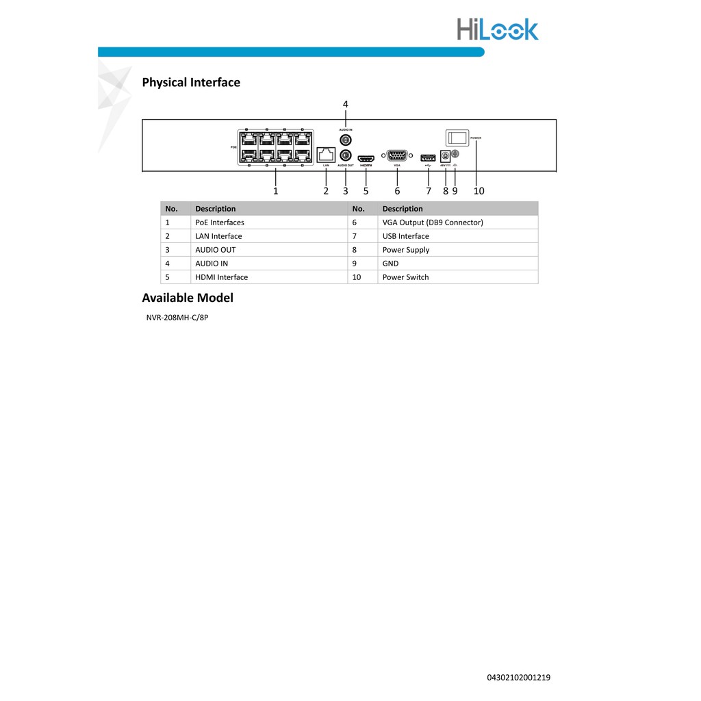 hilook-เครื่องบันทึกกล้องวงจรปิดระบบ-ip-8-ช่อง-รุ่น-nvr-208mh-c-8p-รองรับกล้อง-poe