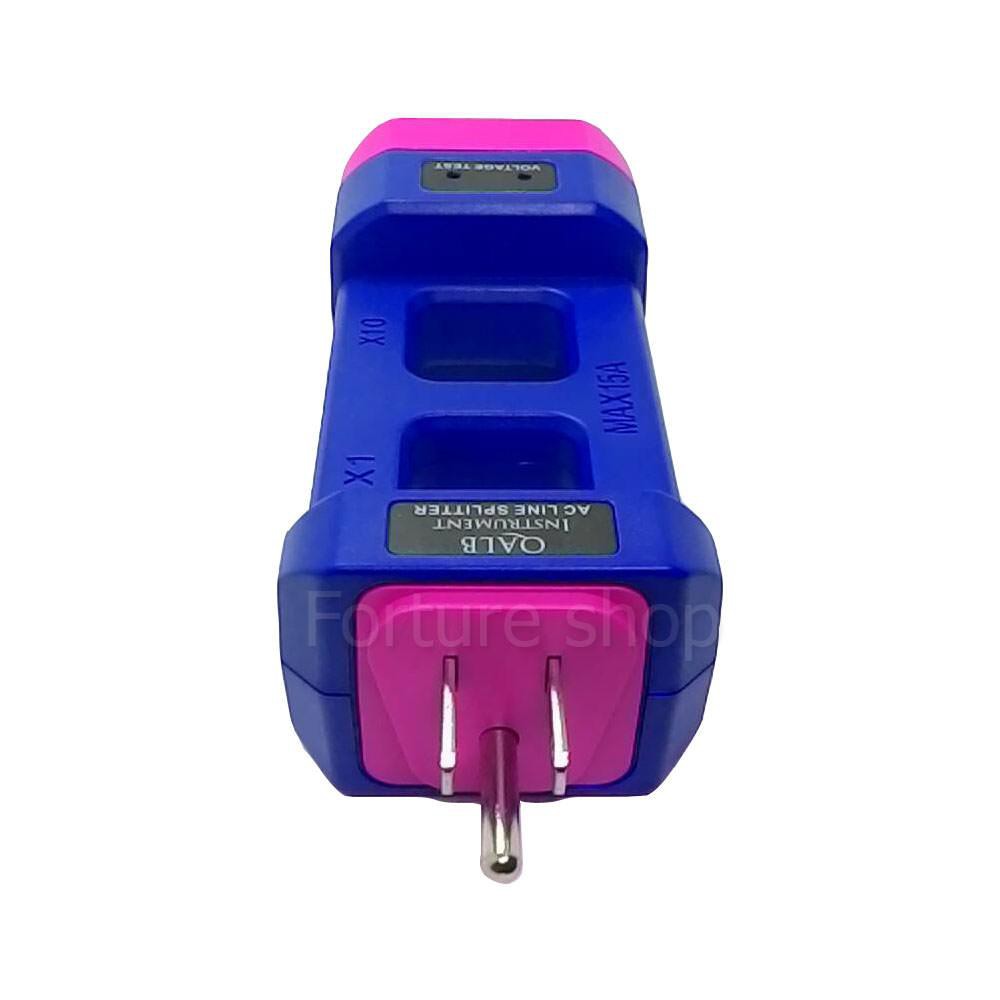 AC LINE SPLITER ตัวแยกสายไฟ AC LINE 10A / 15A สำหรับวัดกระแสไฟฟ้าด้วย ...