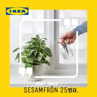 IKEA SESAMFRÖN เซียซัมเฟริน ขวดสเปรย์รดน้ำต้นไม้วัสดุแก้วใส ขนาด25 ซล.