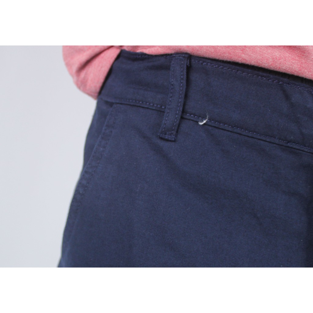 ภาพสินค้ากางเกง ขาสั้น ชิโน สีกรมท่า SKIPPER (S302/1) จากร้าน media_jeans บน Shopee ภาพที่ 3