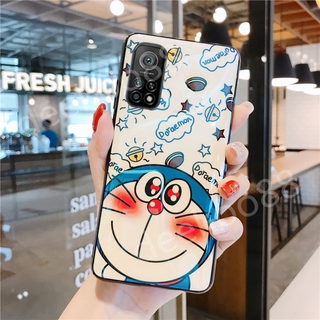 เคสโทรศัพท์ Xiaomi 10T Pro Casing Doraemon Cute Cartoon Couple TPU Soft Phone Case Blu-ray Silicone Cover เคส for Mi 10T Pro