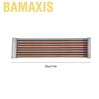 Bamaxis 40 Pin Gpio ริบบิ้นอะแดปเตอร์สายเคเบิ้ลสําหรับ Banana Pi Raspberry 2 3 20 ซม .