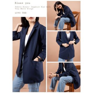 Dakota Blazer- Sapphire Blue