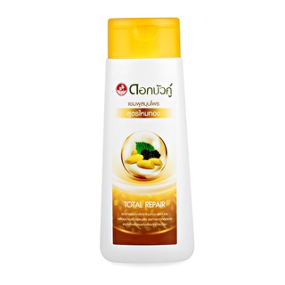 Dokbuaku Golden Silk &amp; Mulberry Extract Total Repair Shampoo แชมพูดอกบัวคู่ สูตรไหมทอง ขนาด 180 มล.