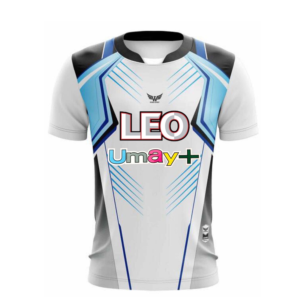 เสื้อกีฬา-พร้อมโลโก้-leoและumay