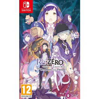 [+..••] NSW RE:ZERO-STARTING LIFE IN ANOTHER WORLD:THE PROPHECY OF THE THRONE (เกมส์ Nintendo Switch™🎮)