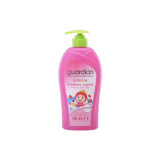 ครีมอาบน้ำเด็ก อาบสระได้ในขวดเดียว Guardian Kids Care Strawberry Yoghurt - Head to Toe 750 ML