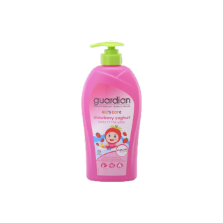 โปรโมชั่น : ครีมอาบน้ำเด็ก อาบสระได้ในขวดเดียว Guardian Kids Care Strawberry Yoghurt - Head to Toe 750 ML