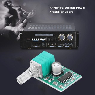 ภาพขนาดย่อของภาพหน้าปกสินค้าReady Stock Mini PAM8403 5V Power Audio Amplifier Board 3Wx2 w/Switch Potentiometer USB จากร้าน tcuteit.th บน Shopee ภาพที่ 3