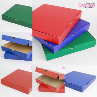 Boxjourney กล่องลูกฟูกพรีเมี่ยม ขนาด 29.8x30x4.5 ซม. (20 ใบ/แพค)