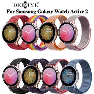 สินค้า สายนาฬิกาข้อมือไนล่อน 20 มม. สําหรับ samsung galaxy 2 40 มม. 44 มม.