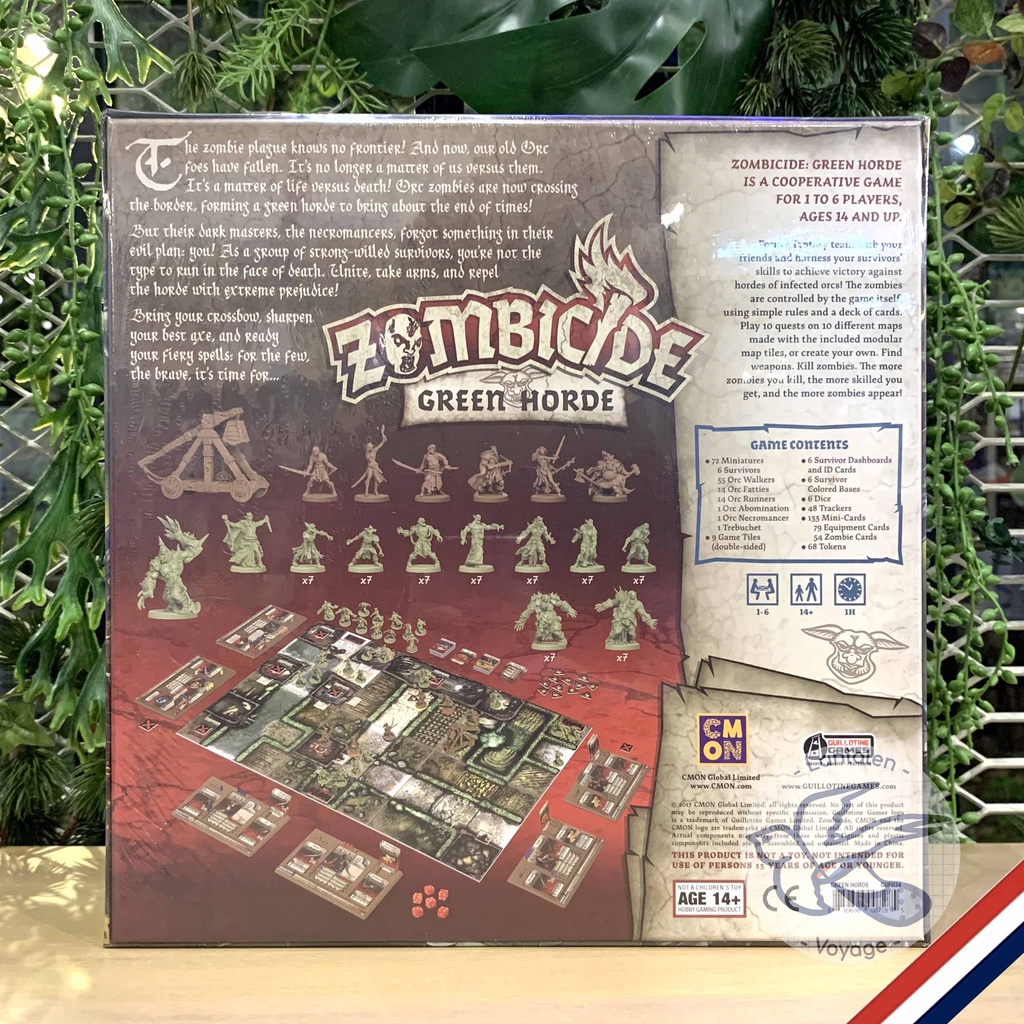 Zombicide : Marvel + Tiles Set + Green Horde + Undead Or Alive – Neuf