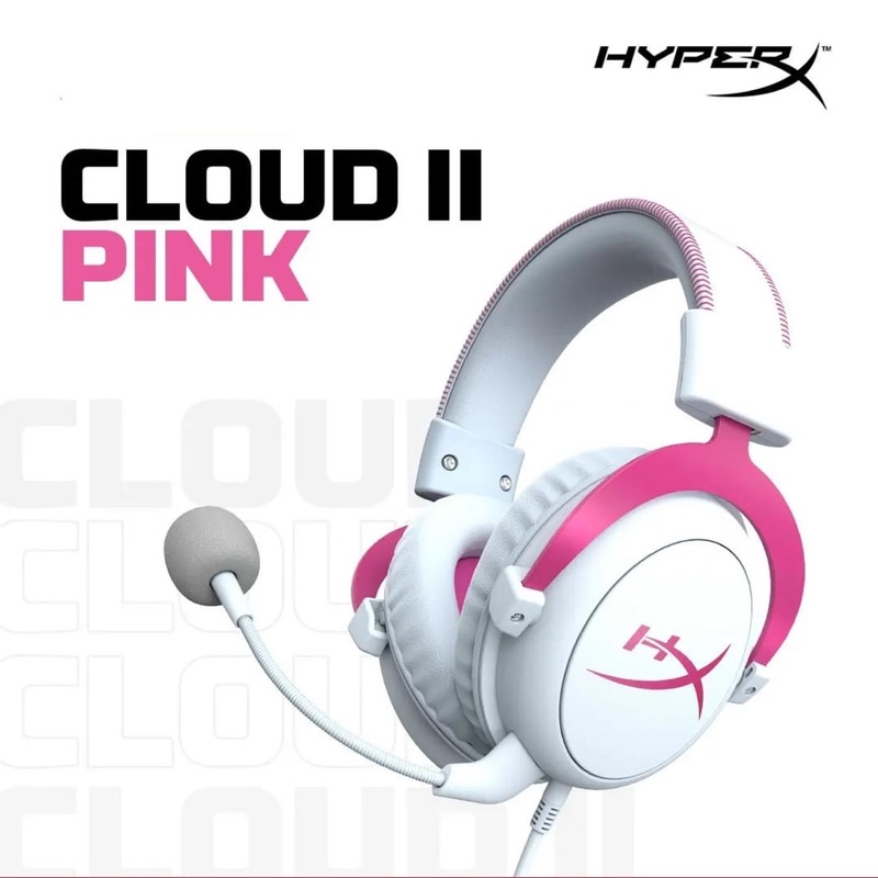 HyperX Cloud II Pink Edition | Shopee Thailand