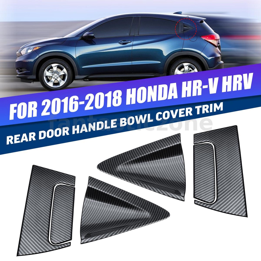 ฝาครอบมือจับประตูรถยนต์-abs-คาร์บอน-สําหรับ-honda-hr-v-hrv-2016-2018-6-ชิ้น