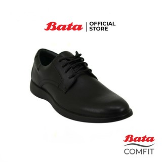 Bata COMFIT MENS Formal รองเท้าลำลองชาย แบบเชือก สีดำ รหัส 8216164
