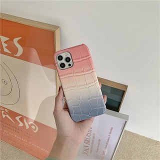 เคสไอโฟน เคสซิลิโคน 11 12 promax iPhone case for iPhone X XS MAX XR  7+ 8PLUS หนังแข็งไล่สี TPU-R1567